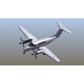 C-12 Huron 3D